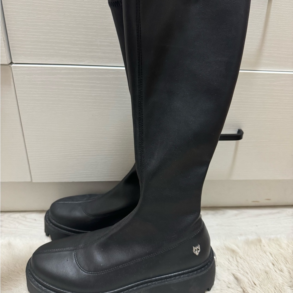 Naked Wolfe black boots